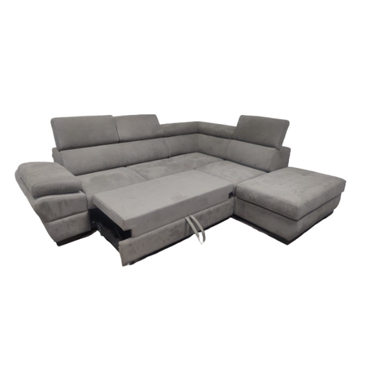 Divano mod. Calipso angolare con carrello e contenitore