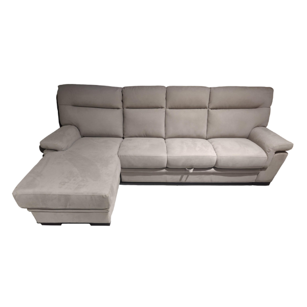 Divano mod. Flavia chaise longue con carrello e contenitore