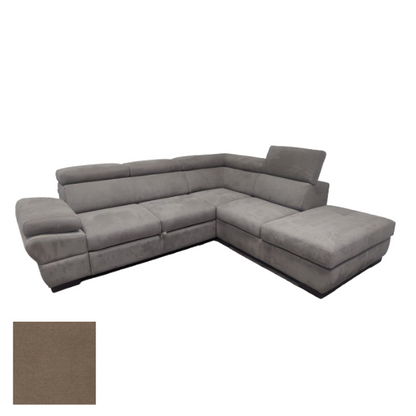 Divano mod. Calipso angolare con carrello e contenitore